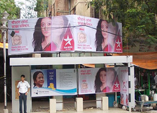 Bus Stand Hoardings